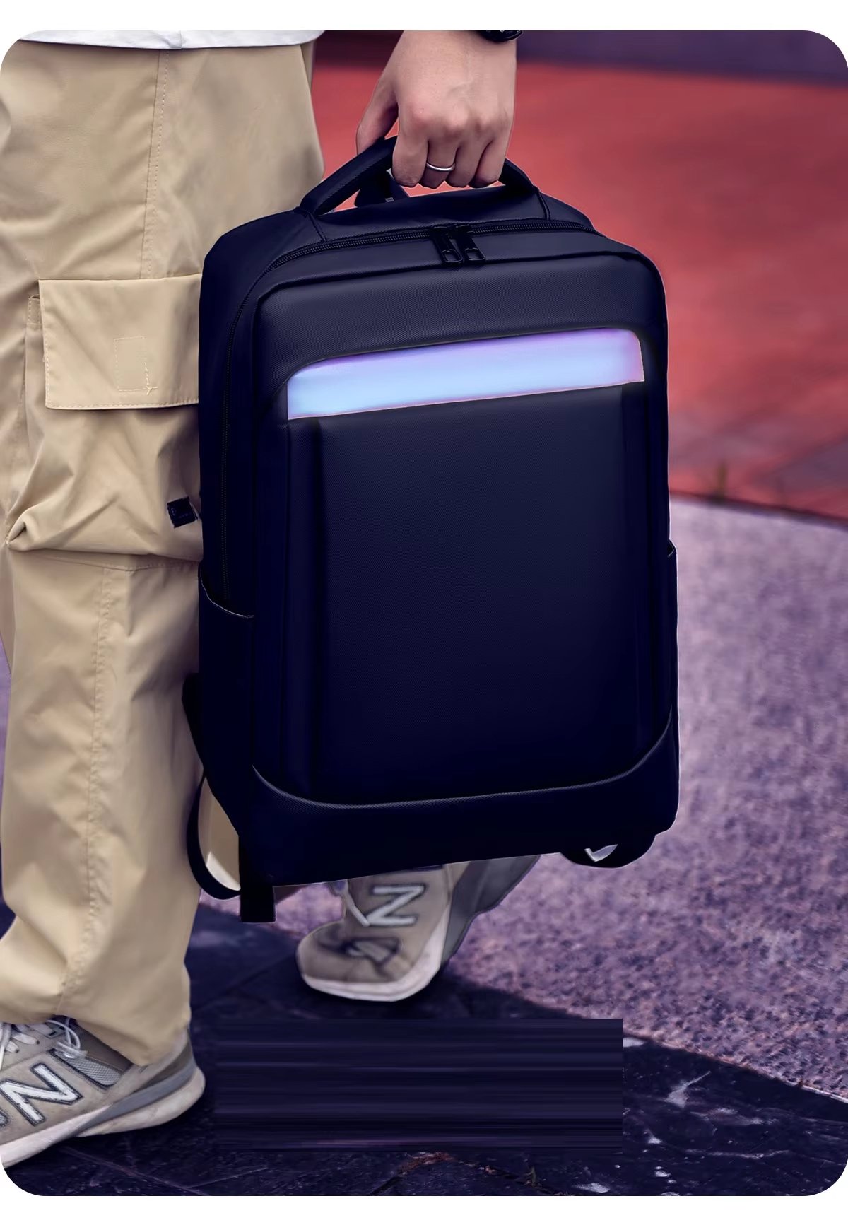 Water-Resistant USB Business Travel Oxford Business Backpack product detail