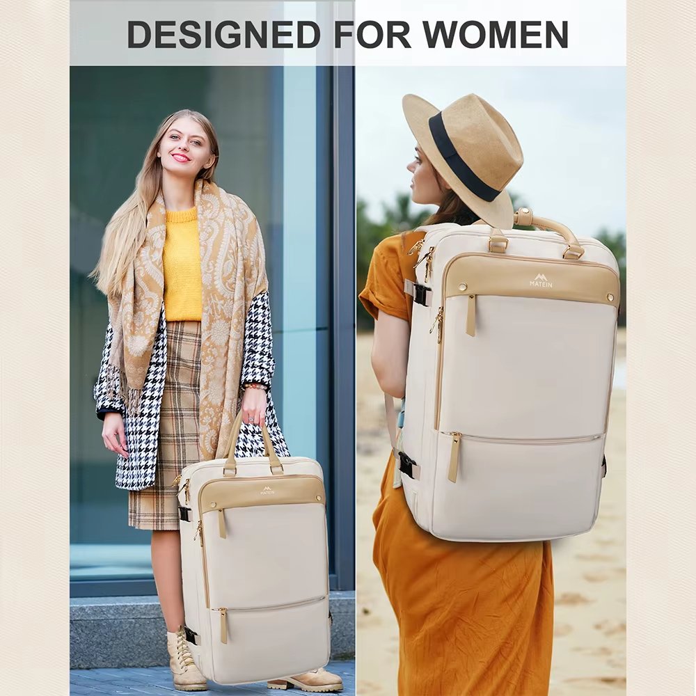 Water-Resistant Business Travel Nylon Laptop Backpack product detail