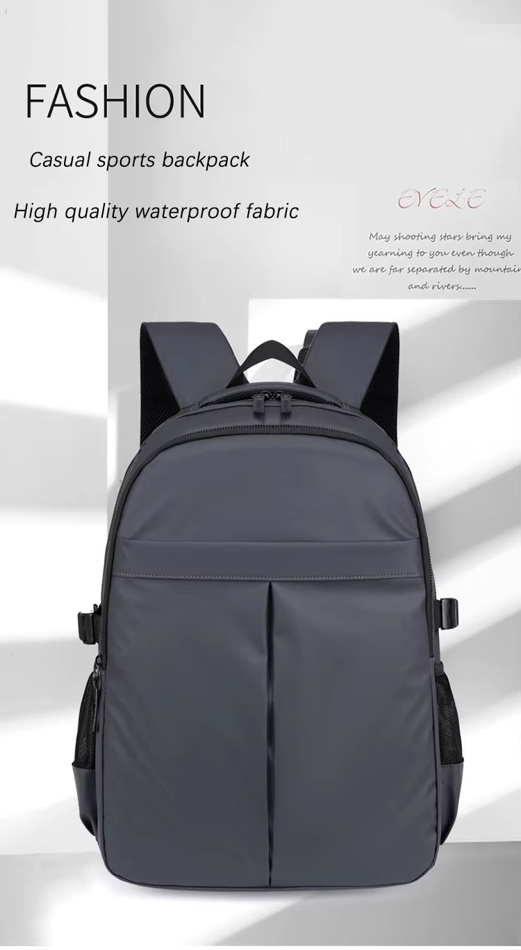 Anti-Theft Water-Resistant Outdoor Business Travel Leather Laptop Backpack product detail