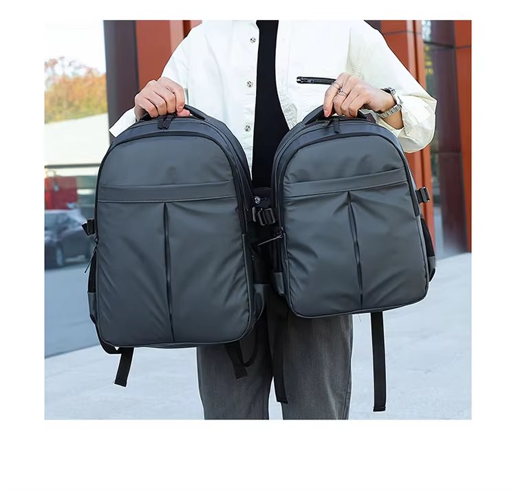Anti-Theft Water-Resistant Outdoor Business Travel Leather Laptop Backpack product detail