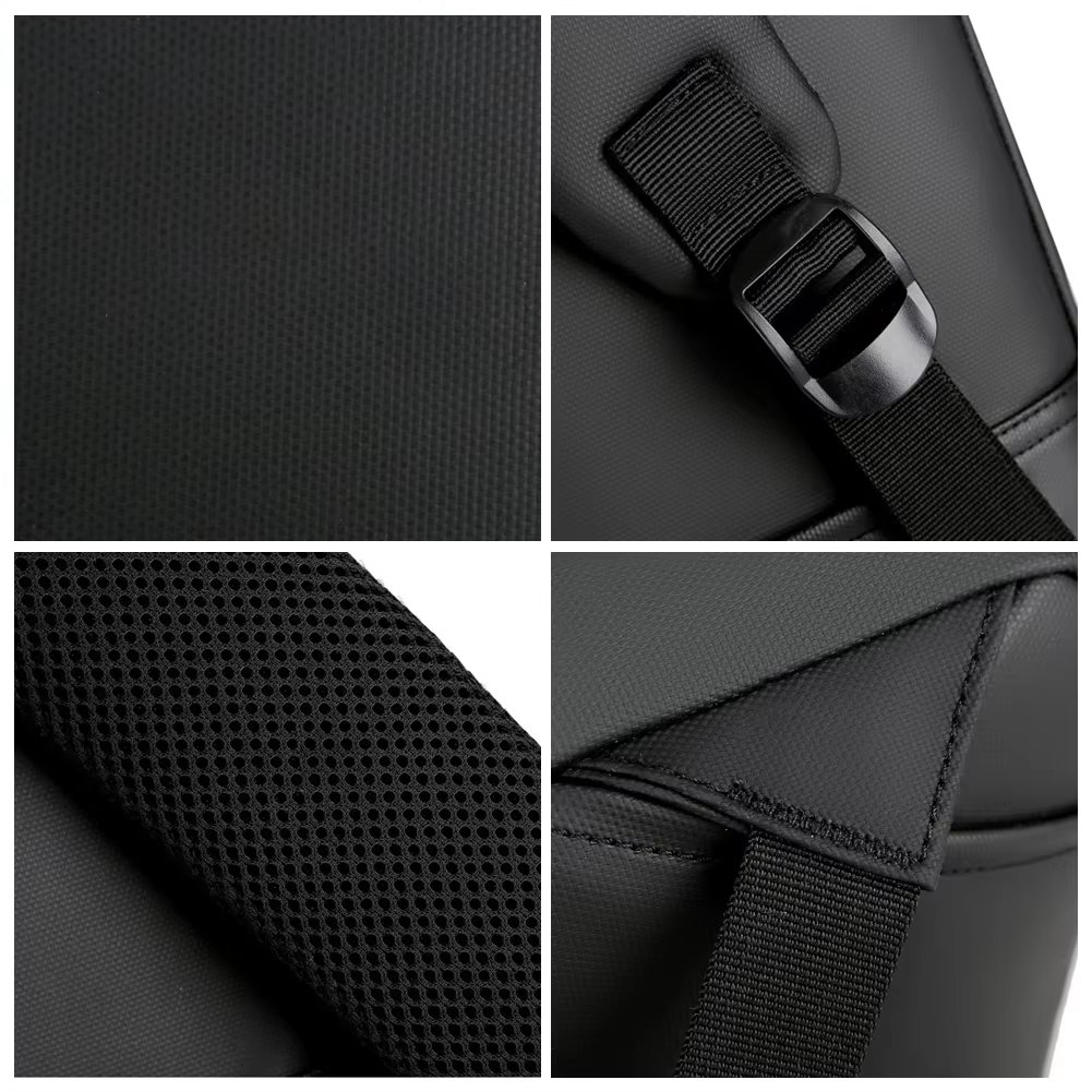 Water-Resistant Large Capacity USB Business Travel Oxford Laptop Backpack product detail