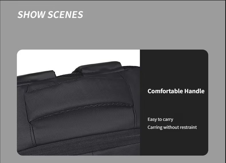Water-Resistant Large Capacity USB Business Travel Oxford Laptop Backpack product detail