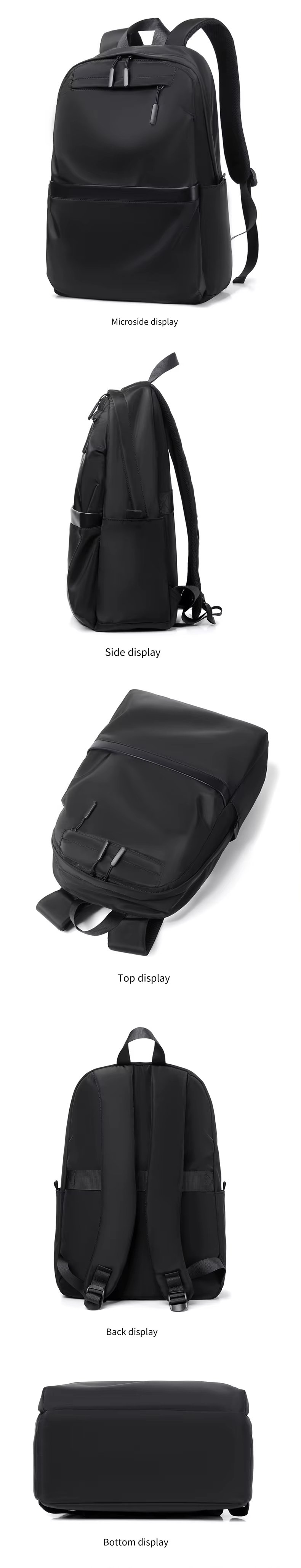 Water-Resistant Outdoor Business Travel School Oxford Business Casual Backpack product detail