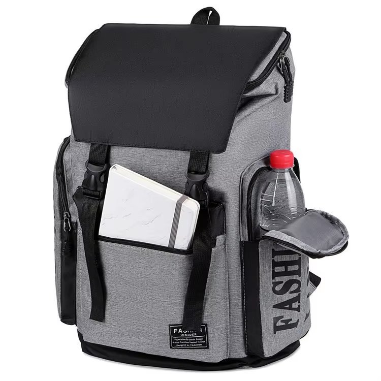 Water-Resistant Large Capacity Modern School Casual Nylon Laptop Backpack product detail