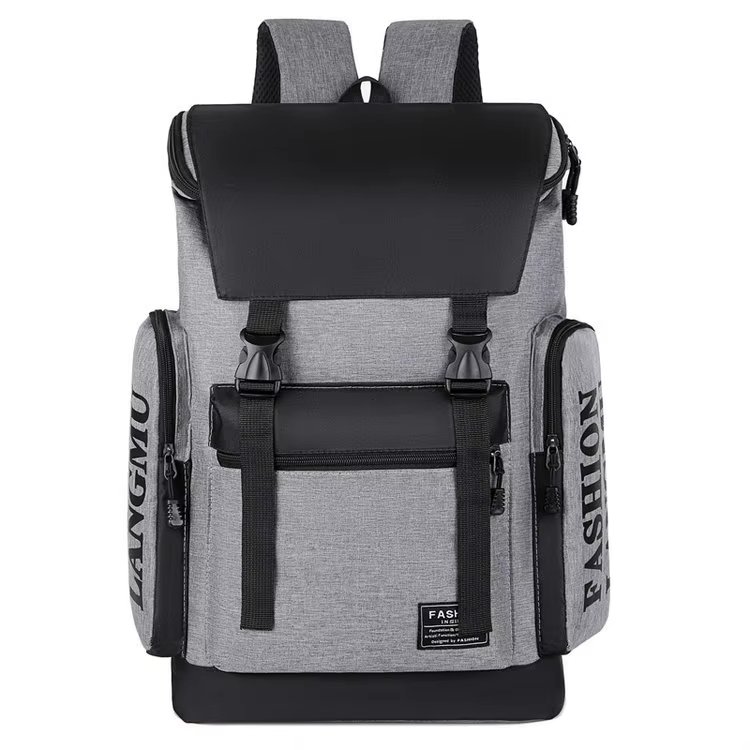 Water-Resistant Large Capacity Modern School Casual Nylon Laptop Backpack product detail