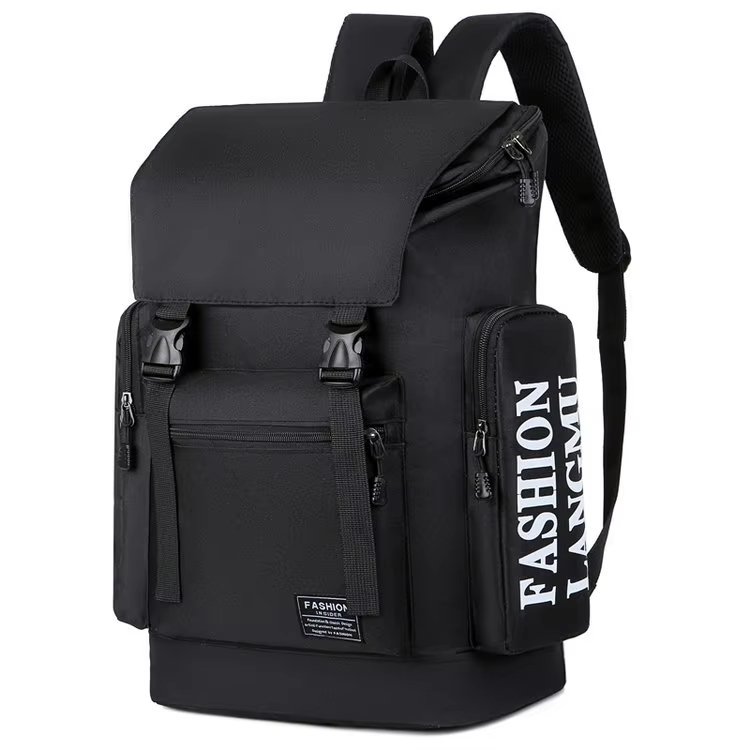 Water-Resistant Large Capacity Modern School Casual Nylon Laptop Backpack product detail